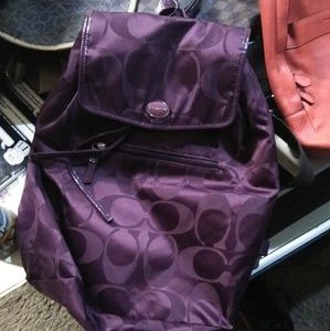 Coach backpack